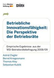 Betriebliche Innovationsfähigkeit:  Die Perspektive der Betriebsräte