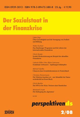 Der Sozialstaat in der Finanzkrise