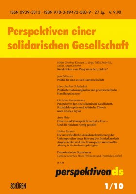 Perspektiven einer solidarischen Gesellschaft