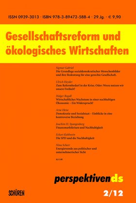 Gesellschaftsreform und ökologisches Wirtschaften